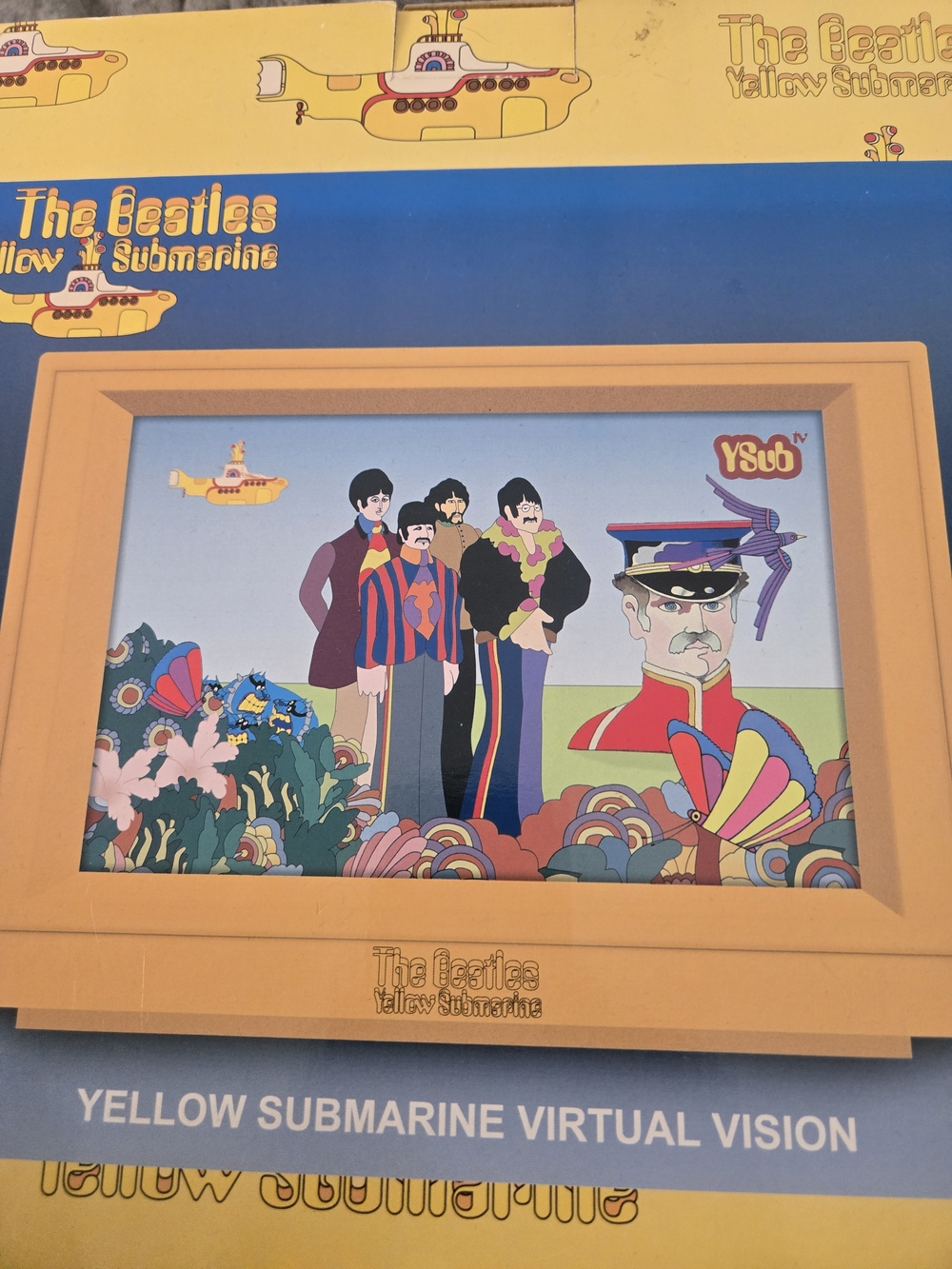 The Beatles Yellow Submarine Virtual Vision In Box